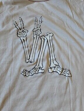 RVCA White Bones Graphic Tee